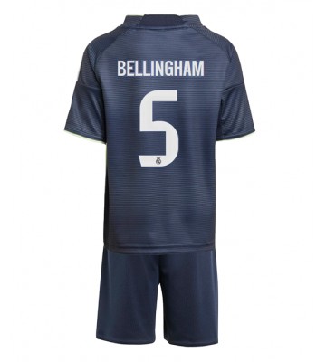 Real Madrid Jude Bellingham #5 Bortatröja Barn 2025-26 Kortärmad (+ Korta byxor)