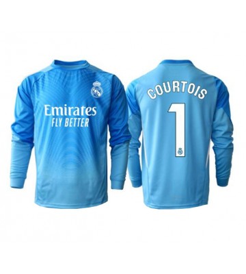 Real Madrid Thibaut Courtois #1 Målvakt Hemmatröja 2025-26 Långärmad
