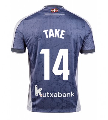 Real Sociedad Takefusa Kubo #14 Bortatröja 2025-26 Kortärmad