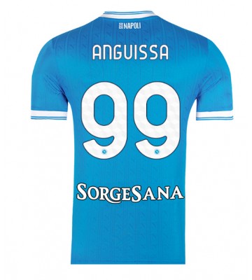 SSC Napoli Frank Anguissa #99 Hemmatröja 2025-26 Kortärmad