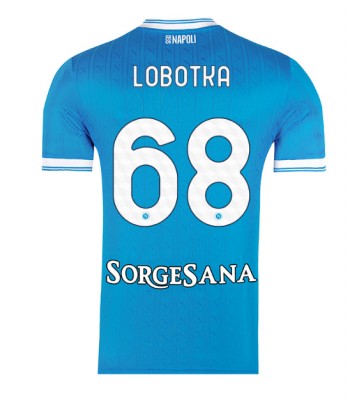 SSC Napoli Stanislav Lobotka #68 Hemmatröja 2025-26 Kortärmad