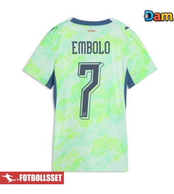 Schweiz Breel Embolo #7 Bortatröja Dam VM 2026 Kortärmad