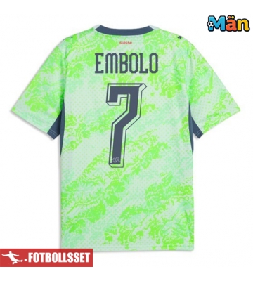 Schweiz Breel Embolo #7 Bortatröja VM 2026 Kortärmad