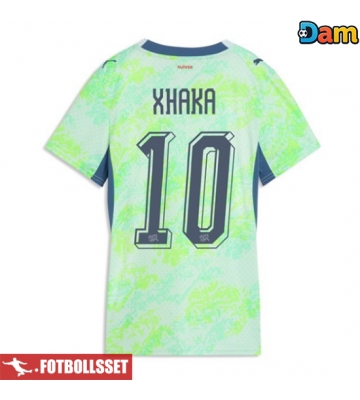 Schweiz Granit Xhaka #10 Bortatröja Dam VM 2026 Kortärmad