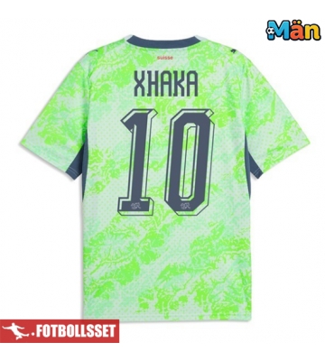 Schweiz Granit Xhaka #10 Bortatröja VM 2026 Kortärmad