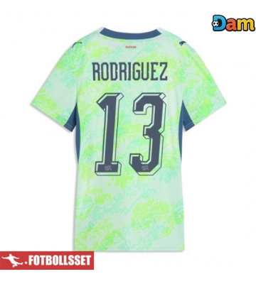 Schweiz Ricardo Rodriguez #13 Bortatröja Dam VM 2026 Kortärmad
