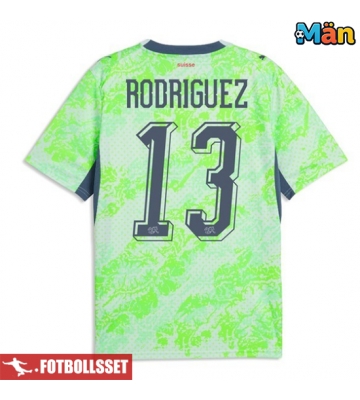 Schweiz Ricardo Rodriguez #13 Bortatröja VM 2026 Kortärmad