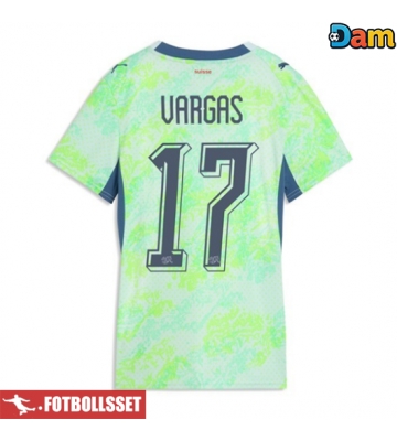 Schweiz Ruben Vargas #17 Bortatröja Dam VM 2026 Kortärmad