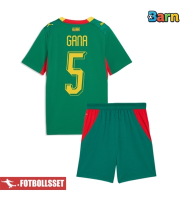 Senegal Idrissa Gueye #5 Bortatröja Barn VM 2026 Kortärmad (+ Korta byxor)