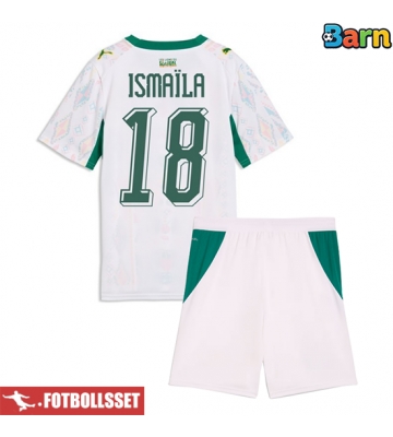 Senegal Ismaila Sarr #18 Hemmatröja Barn VM 2026 Kortärmad (+ Korta byxor)