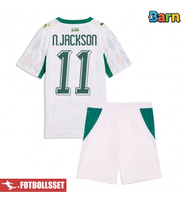 Senegal Nicolas Jackson #11 Hemmatröja Barn VM 2026 Kortärmad (+ Korta byxor)
