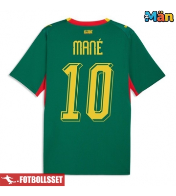 Senegal Sadio Mane #10 Bortatröja VM 2026 Kortärmad