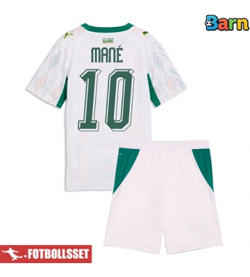 Senegal Sadio Mane #10 Hemmatröja Barn VM 2026 Kortärmad (+ Korta byxor)