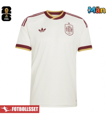Spanien Bortatröja VM 2026 Kortärmad
