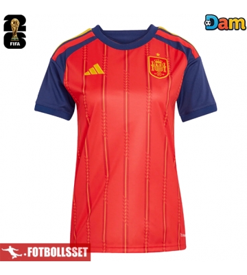 Spanien Hemmatröja Dam VM 2026 Kortärmad