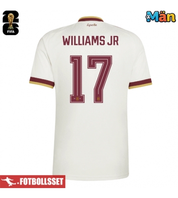 Spanien Nico Williams #17 Bortatröja VM 2026 Kortärmad