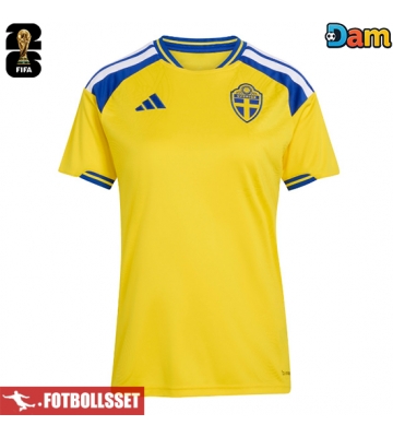 Sverige Hemmatröja Dam VM 2026 Kortärmad