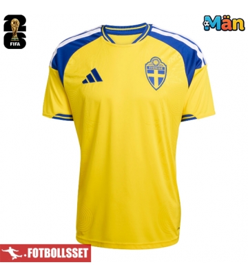 Sverige Hemmatröja VM 2026 Kortärmad