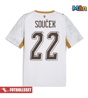 Tjeckien Tomas Soucek #22 Bortatröja VM 2026 Kortärmad