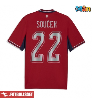 Tjeckien Tomas Soucek #22 Hemmatröja VM 2026 Kortärmad