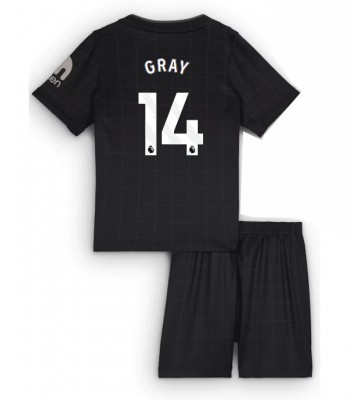 Tottenham Hotspur Archie Gray #14 Bortatröja Barn 2025-26 Kortärmad (+ Korta byxor)