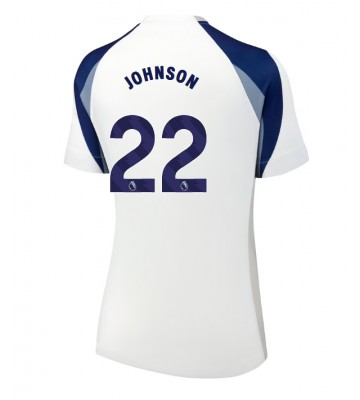 Tottenham Hotspur Brennan Johnson #22 Hemmatröja Dam 2025-26 Kortärmad
