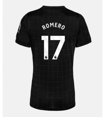 Tottenham Hotspur Cristian Romero #17 Bortatröja Dam 2025-26 Kortärmad