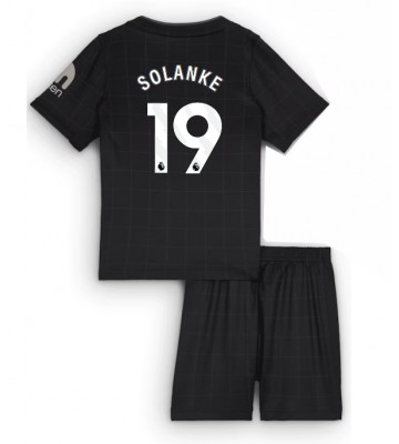 Tottenham Hotspur Dominic Solanke #19 Bortatröja Barn 2025-26 Kortärmad (+ Korta byxor)