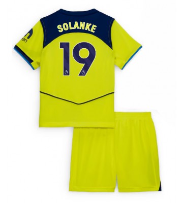 Tottenham Hotspur Dominic Solanke #19 Tredje Tröja Barn 2025-26 Kortärmad (+ Korta byxor)