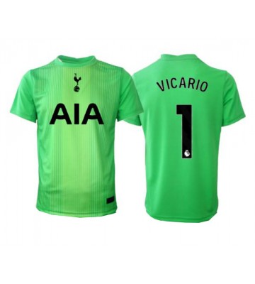 Tottenham Hotspur Guglielmo Vicario #1 Målvakt Hemmatröja 2025-26 Kortärmad