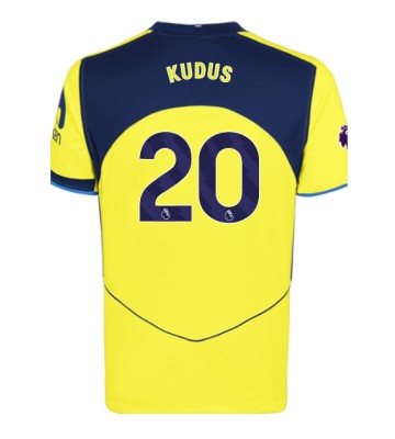 Tottenham Hotspur Mohammed Kudus #20 Tredje Tröja 2025-26 Kortärmad