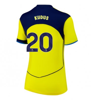 Tottenham Hotspur Mohammed Kudus #20 Tredje Tröja Dam 2025-26 Kortärmad