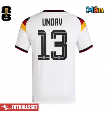 Tyskland Deniz Undav #13 Hemmatröja VM 2026 Kortärmad