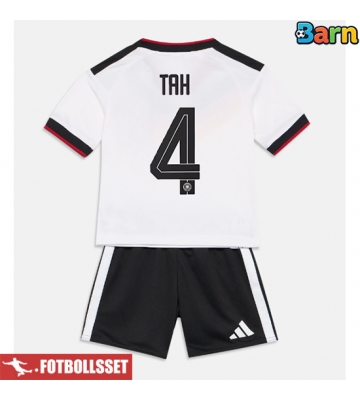 Tyskland Jonathan Tah #4 Hemmatröja Barn VM 2026 Kortärmad (+ Korta byxor)