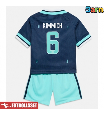 Tyskland Joshua Kimmich #6 Bortatröja Barn VM 2026 Kortärmad (+ Korta byxor)