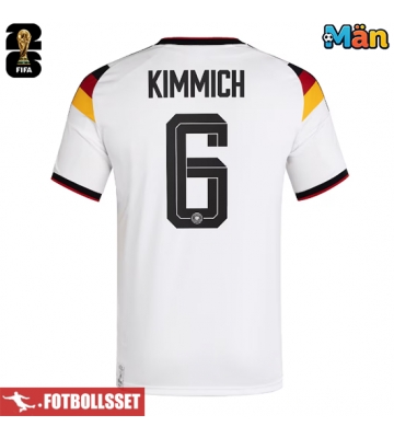 Tyskland Joshua Kimmich #6 Hemmatröja VM 2026 Kortärmad