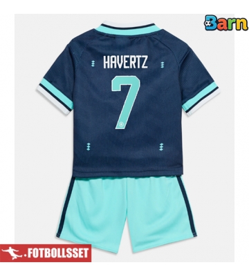 Tyskland Kai Havertz #7 Bortatröja Barn VM 2026 Kortärmad (+ Korta byxor)