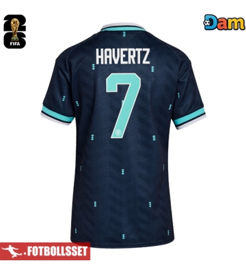 Tyskland Kai Havertz #7 Bortatröja Dam VM 2026 Kortärmad