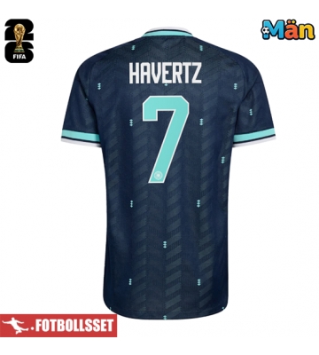 Tyskland Kai Havertz #7 Bortatröja VM 2026 Kortärmad