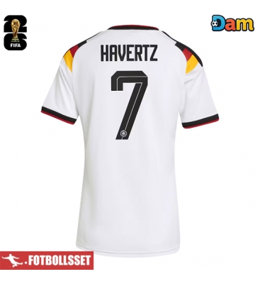 Tyskland Kai Havertz #7 Hemmatröja Dam VM 2026 Kortärmad