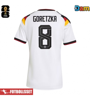 Tyskland Leon Goretzka #8 Hemmatröja Dam VM 2026 Kortärmad
