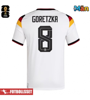 Tyskland Leon Goretzka #8 Hemmatröja VM 2026 Kortärmad