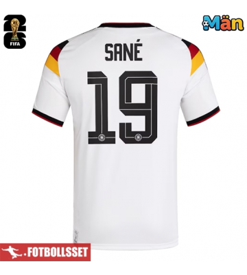 Tyskland Leroy Sane #19 Hemmatröja VM 2026 Kortärmad