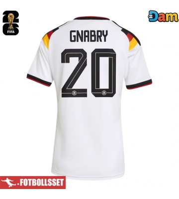 Tyskland Serge Gnabry #20 Hemmatröja Dam VM 2026 Kortärmad