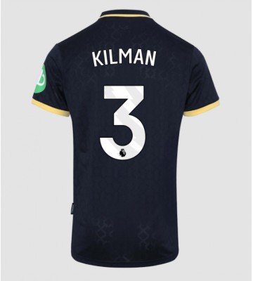 West Ham United Max Kilman #3 Tredje Tröja 2025-26 Kortärmad