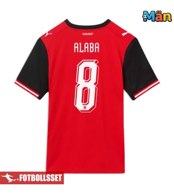 Österrike David Alaba #8 Hemmatröja VM 2026 Kortärmad