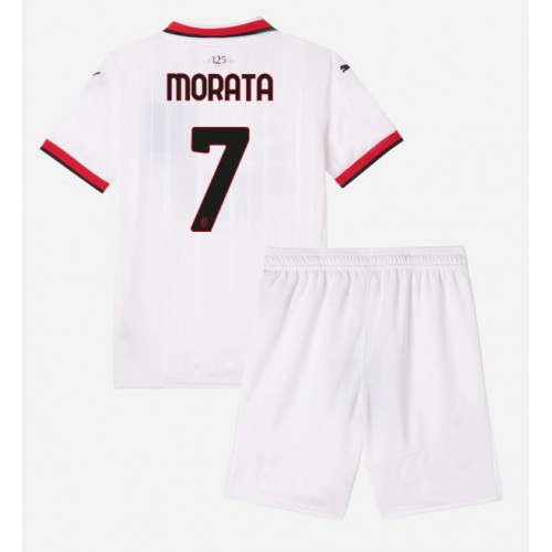 AC Milan Alvaro Morata #7 Bortatröja Barn 2024-25 Kortärmad (+ Korta byxor) AC Milan Alvaro Morata #7 Bortatröja Barn 2024-25 Kortärmad (+ Korta byxor)