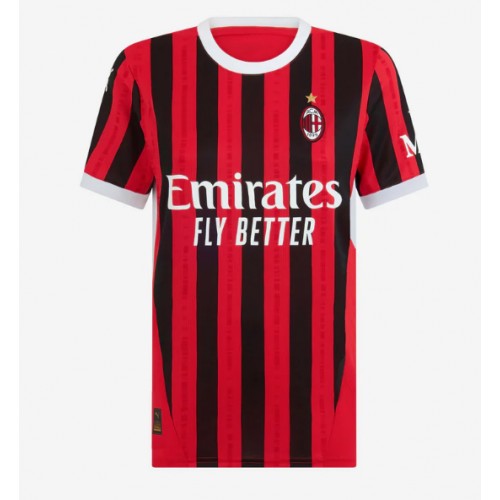 AC Milan Alvaro Morata #7 Hemmatröja Dam 2024-25 Kortärmad AC Milan Alvaro Morata #7 Hemmatröja Dam 2024-25 Kortärmad