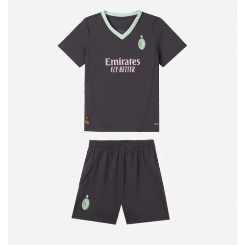 AC Milan Alvaro Morata #7 Tredje Tröja Barn 2024-25 Kortärmad (+ Korta byxor) AC Milan Alvaro Morata #7 Tredje Tröja Barn 2024-25 Kortärmad (+ Korta byxor)