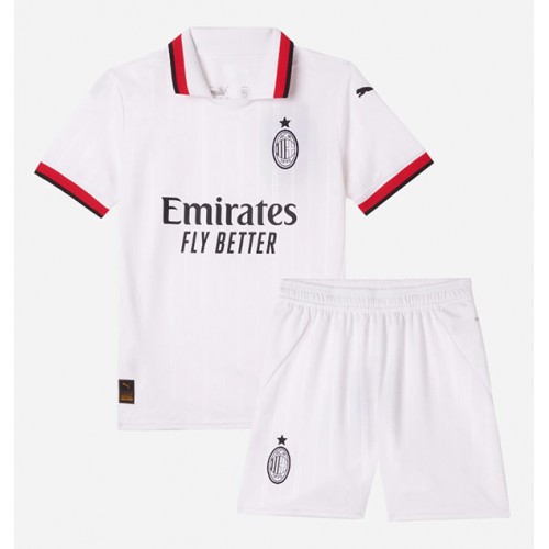 AC Milan Tammy Abraham #90 Bortatröja Barn 2024-25 Kortärmad (+ Korta byxor)